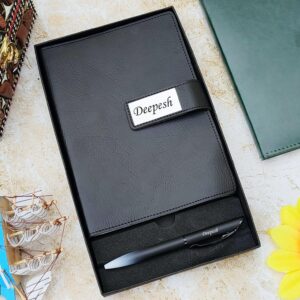 Personalized Pen & Diary Gift Set – Premium Combo with Name Engraving